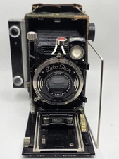 Zeiss Ikon Maximar 207/3 Bellows Plate Camera Jena Tessar 4.5 Lens