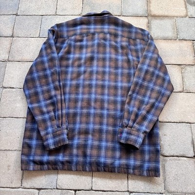 トップス 00s Pendleton Shadow Plaid Board Shirt L Pendleton The Original Shadow Plaid Wool Board Shirt Sz L Loop