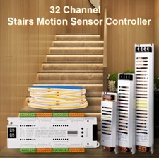 Intelligent Motion Sensor Stairway Light, 32C...