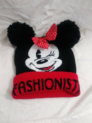 Winter Beanie Hat with Pom Pom Ears 