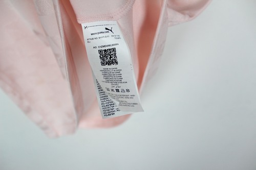 Puma King T Shirt Collared Spell Out Pink Polyester Top Mens Size M - Picture 6 of 6