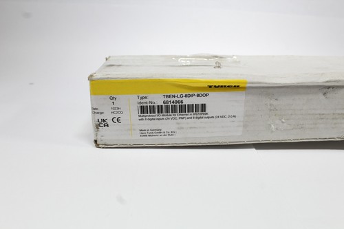 TURCK PROFIBUS-DP I/O MODULE IN IP67/IP69K TBDP-L2-8DIP-8DOP 6814002 New - Picture 5 of 5