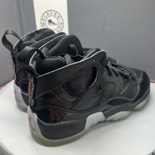 Air Jordan Jump Two Trey Black University Red DQ8431-003 Youth Sz 6.5Y Women Sz8 - Picture 5 of 12