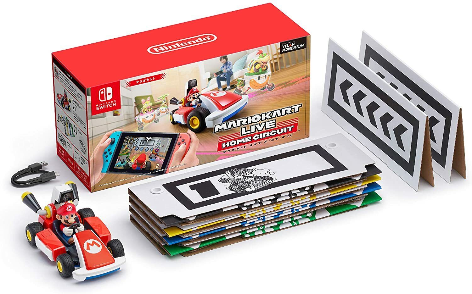 Nintendo Switch Mario Kart Live Home Circuit video game Japan Domestic Mario  Set