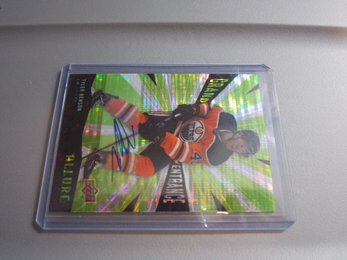 2020-21 Upper Deck Allure Grand Entrance Green Tyler Benson #GE-1 Rookie Auto RC - 第 1/2 張圖片