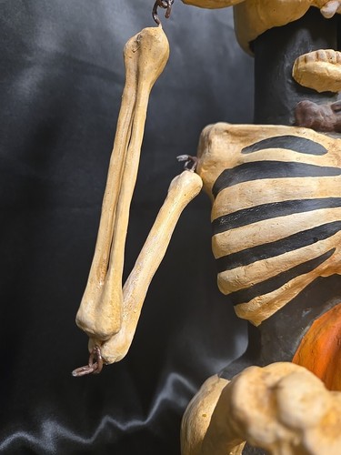Rucus Studio Bethany Lowe Halloween Skeleton Sam 15" Jointed Figurine Retired - Picture 11 of 24