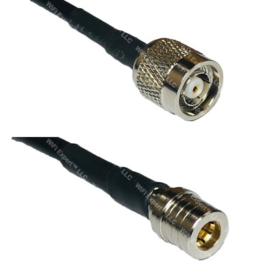 RFC240UF RP-TNC MALE to QMA MALE Coax RF Cable USA-Ship Lot