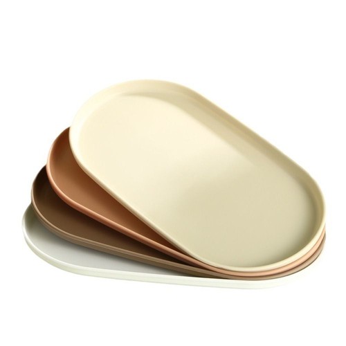 Stackable Dessert Tray Oval Dish Plate Serving Tray Wedding Party - Picture 5 of 16