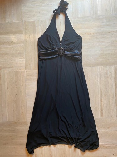 Abito nero donna elegante taglia L artigli | eBay