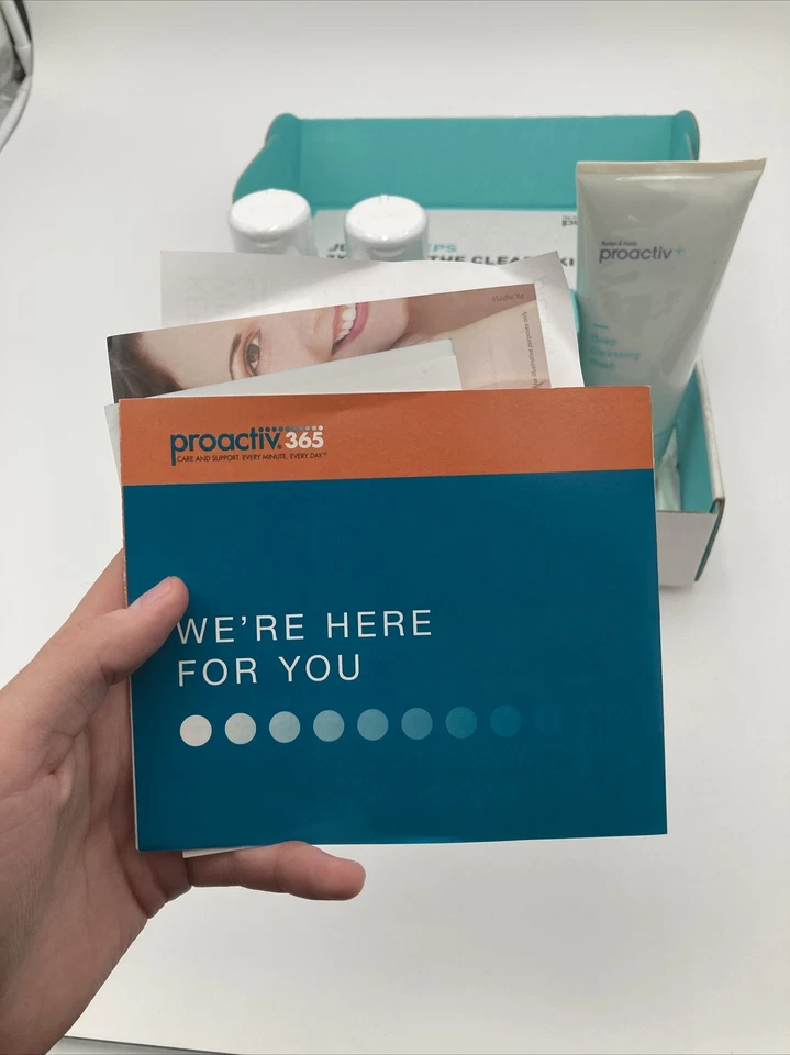 Proactiv 6 Piece Kit Proactive 3 Step System w Manuals New Sealed Rare - Image 3 of 4