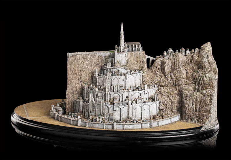 The Lord Of The Rings Gondor Capital Minas Tirith Castle Statue ...