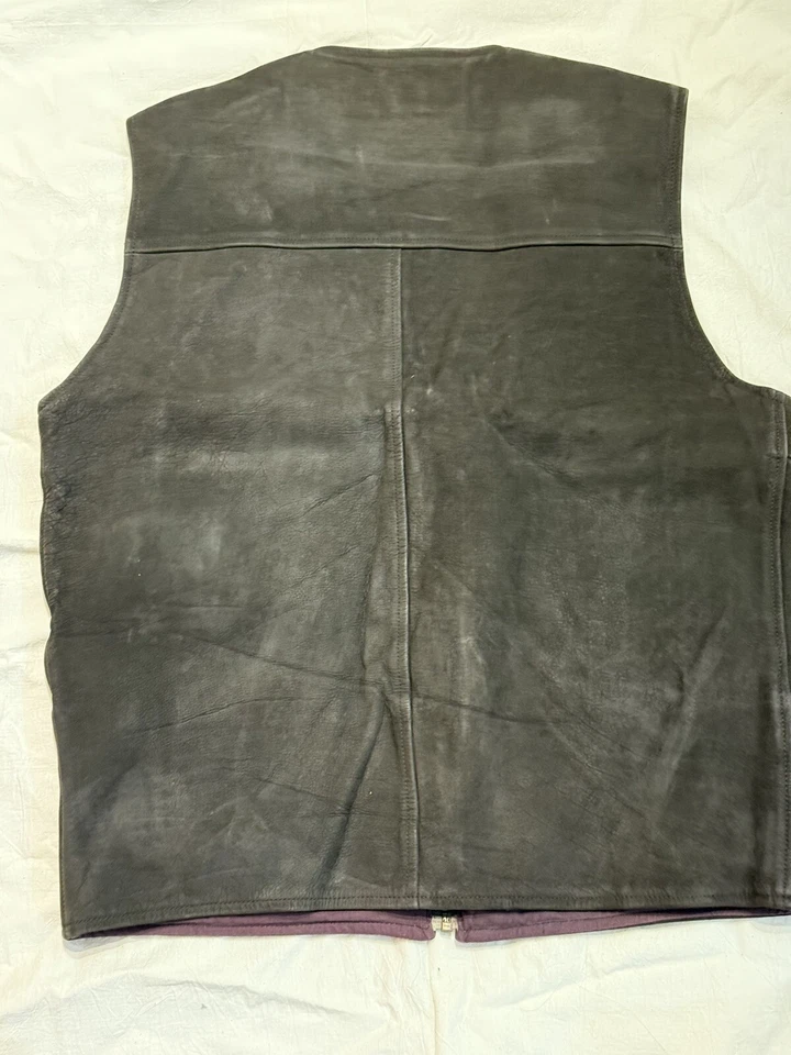 Hunting Shooting Vest Made Of Neubick Leather With 26 Bullets Tubes - Image 2 of 3