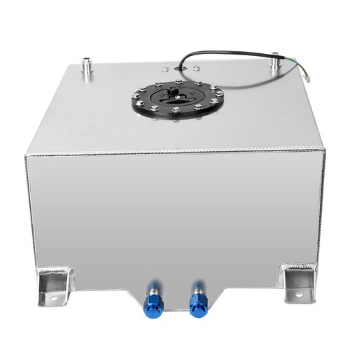 40L Fuel Cell Surge Tank w/ Sensor 40 Litres + Foam AN10 Fitting Aluminium 10GAL - Picture 5 of 9