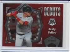 2021 Panini Mosaic Baseball Debuts Bobby Dalbec RC #PD18 Boston Red Sox