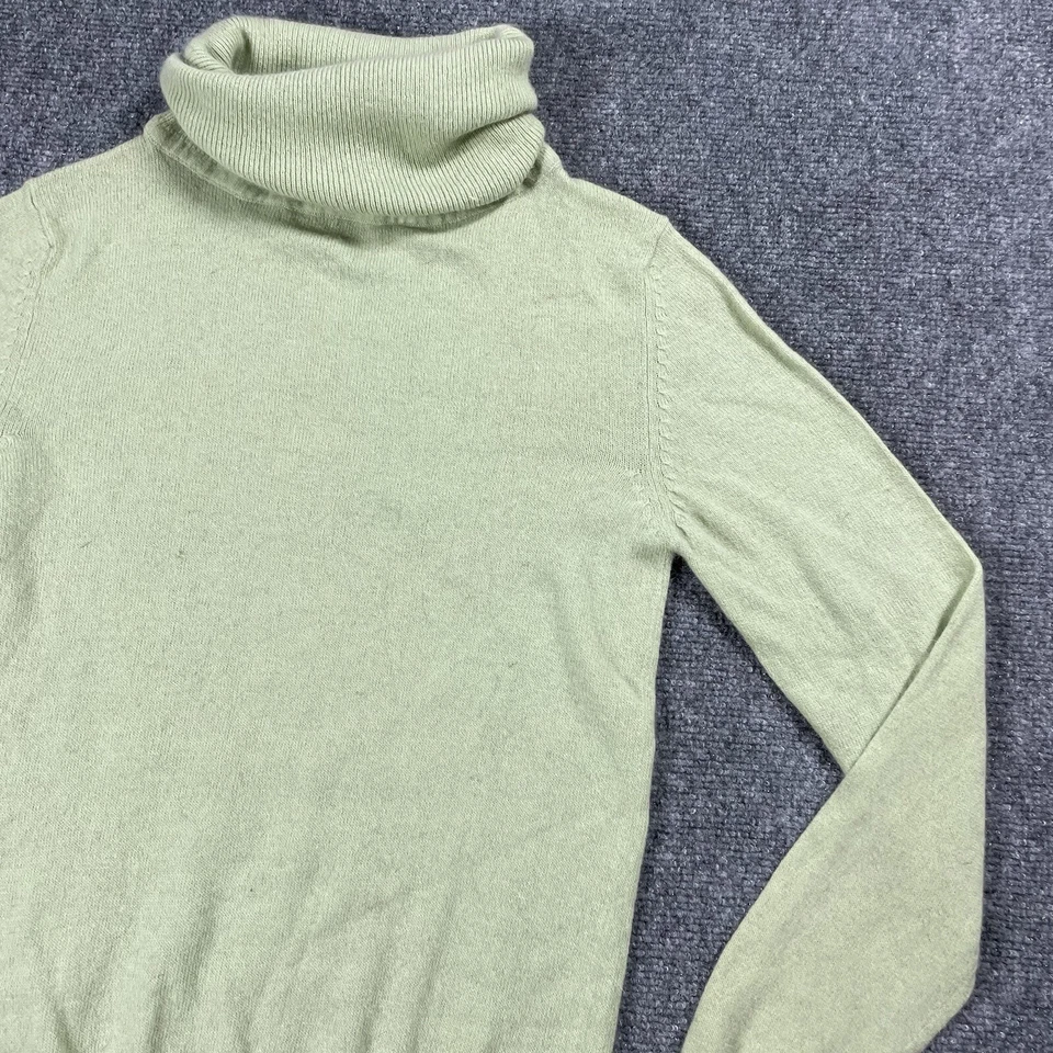 Suéter Cuello Alto Lana Cordero Pelo Conejo Angora Años 60 De Colección Para Mujer Mediano Mod Foto 2 de 4