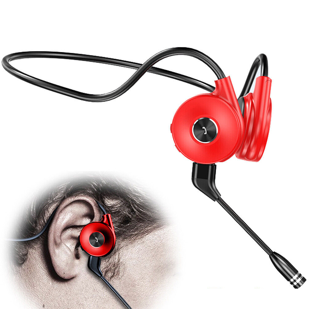 Bluetooth Headset Bone Conduction Headphones Earphone for Running Sports Gym