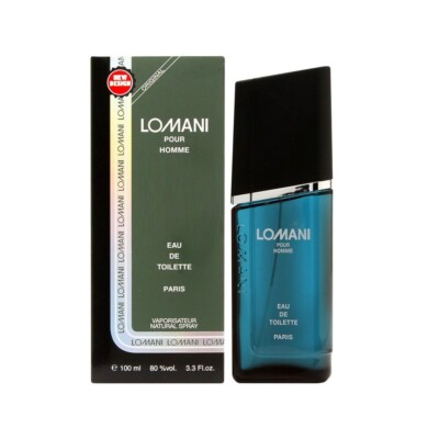 Lomani Pour Homme For Men 3.3 oz Eau de Toilette Spray New In Box SEALED