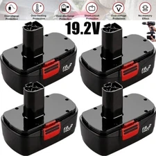 4Pack for Craftsman 19.2 Volt C3 DieHard Battery 130279005 11375 130279003 11376