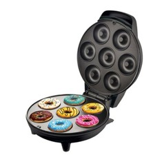 La máquina de desayuno 110V, donut maker, panquequeque de 7 agujeros, panificadora