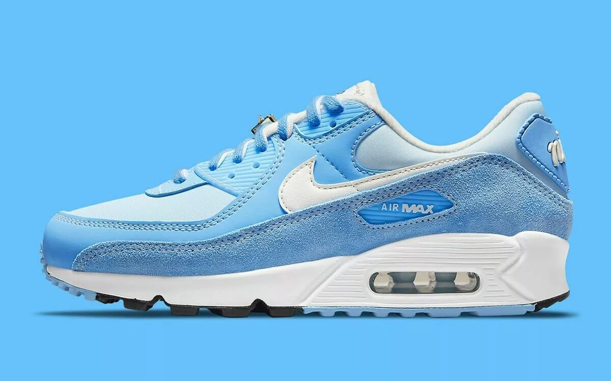 snel insluiten recept Womens Nike Air Max 90 SE FIRST USE University Blue Ice 5.5 DA8709 400 95 1  97 | eBay