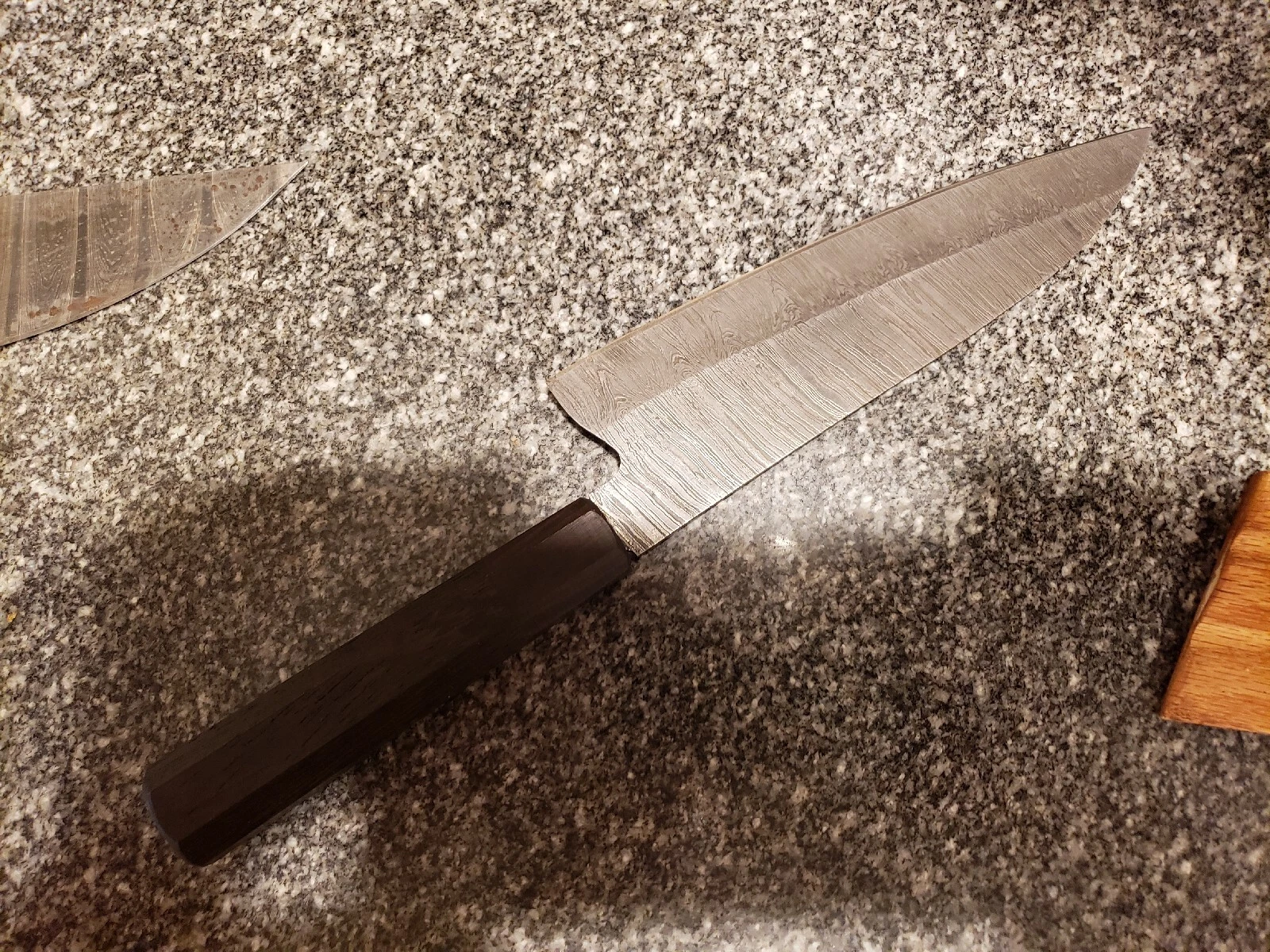 7-3/4 Inch Damascus Chef's Knife With Wenge Wa Style Handle
Opens in a new window or tab