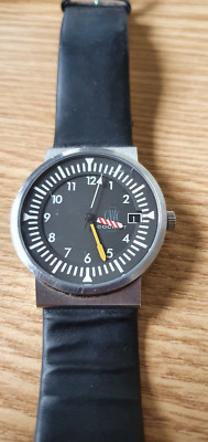 Lufthansa ''Cockpit'' GWC Automatik Uhr , Flieger-Chronograph, ca 30 Jahre alt
