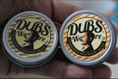 -TWO Pack- DUBS WAS HERE Firm Mustache Wax - STRONG HOLD YOU CHOOSE