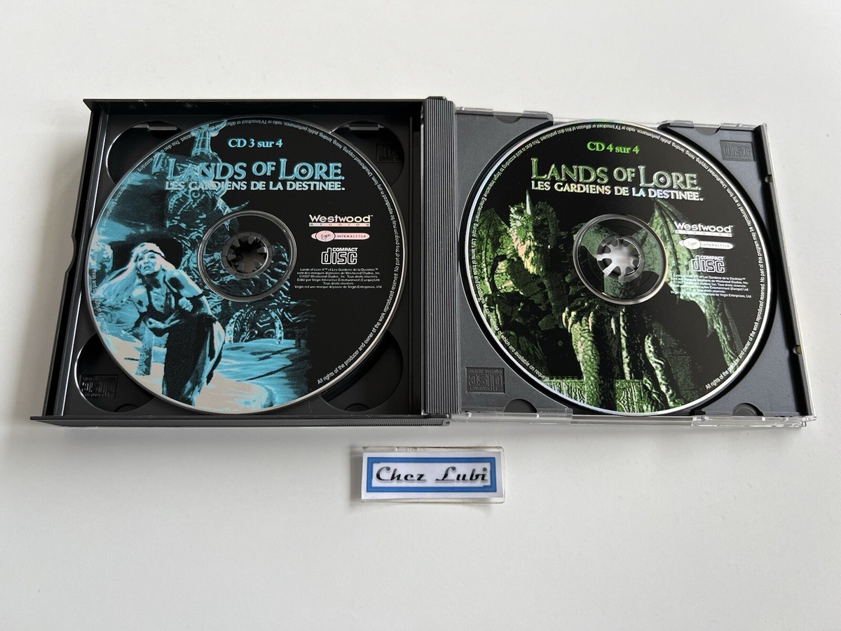 Jeu PC Lands Of Lore : Les Gardiens De La Destinée - Boîte Big Box - Très Bon état