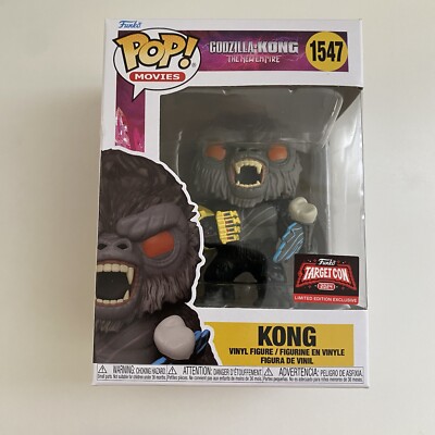 Funko Pop KONG #1547 Godzilla X Kong The New Empire 2024 Target Con Exclusive