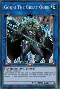 Gouki The Great Ogre - COTD-EN045 - Super Rare - 1st Edition x3 - Near Mint