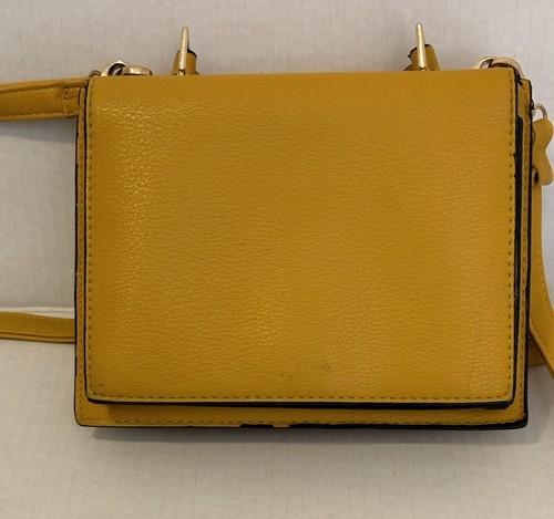 NY Logo Handbag Studded Yellow - Picture 6 of 16