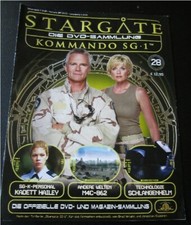 STARGATE Commando SG 1, Oficjalna kolekcja DVD i magazynów, nr 28, tylko zeszyt