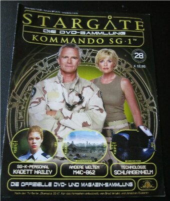 STARGATE Command SG 1, The Official DVD & Magazine Collection, No. 28, Booklet Only