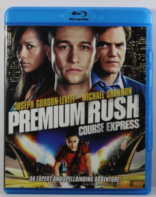 Premium Rush (Blu-ray, 2012) Bilingual