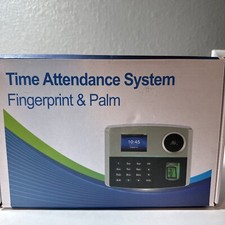 Time Attendance System 2.8" Palm Fingerprint Access Terminal New