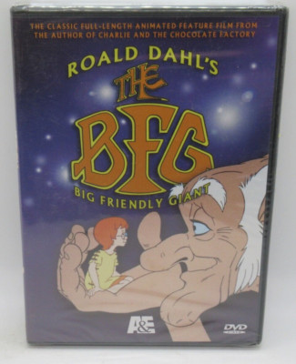 THE BFG BIG FRIENDLY GIANT ANIMATED DVD MOVIE, FULL-LENGTH CLASSIC, DAVID JASON