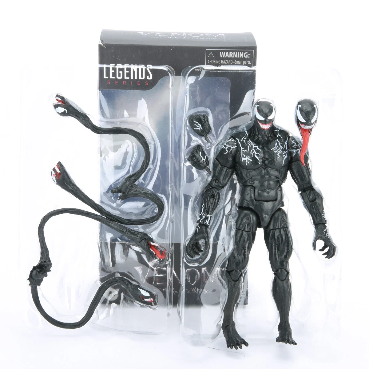 Legends Series Marvel Venom w/Exchangeable Heads Hands 7