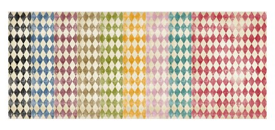 Decoupage-A4-Bastelpapier-Hintergrund-Shabby-Vintage-Raute-15002