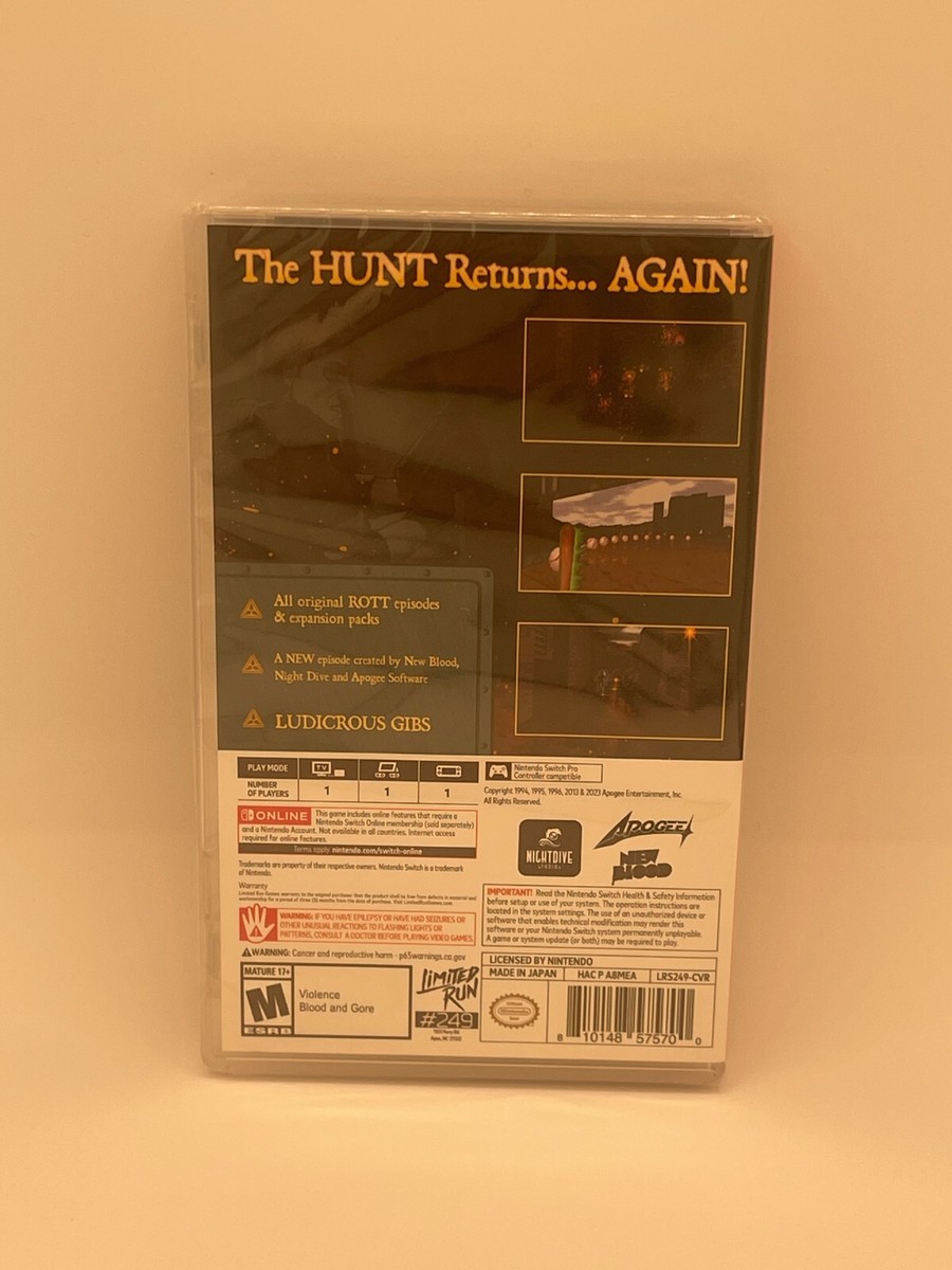 Nintendo Switch Limited Run #249: Rise of the Triad: Ludicrous