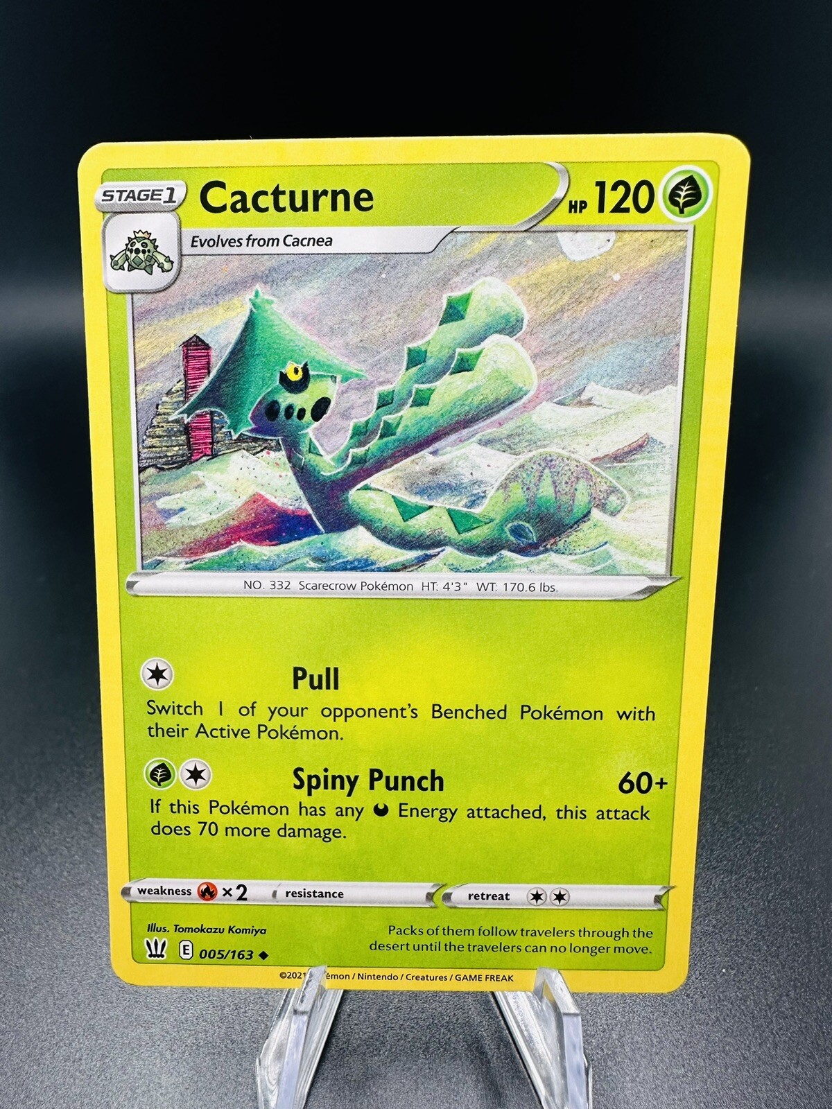 Pokemon TCG - Cacturne 5/163 - Battle Styles 2021