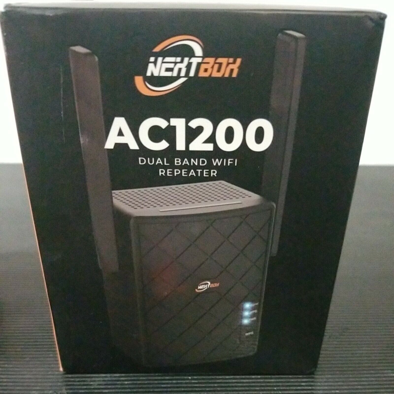 NEXT BOX USA AC1200 DUAL BAND WI-FI REPEATER WORKS WITH ANY ROUTER EASY