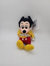 The Spirit of Mickey Bean Bag Plush Set Mickey 1990s Disney Store NWT