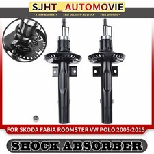 Front Shock Absorbers For VW Polo 9N Skoda Fabia 542 Roomster 5J 2005-2015 Combi