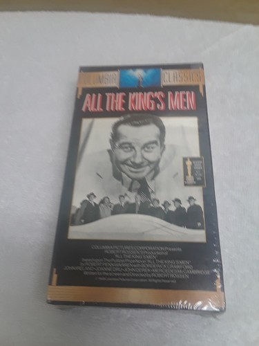 All the Kings Men (VHS, 1998) Broderick Crawford John Derek Joanne Dru Rossen - Picture 1 of 3