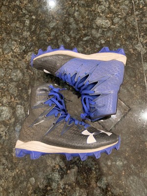 blue and gold youth football cleats