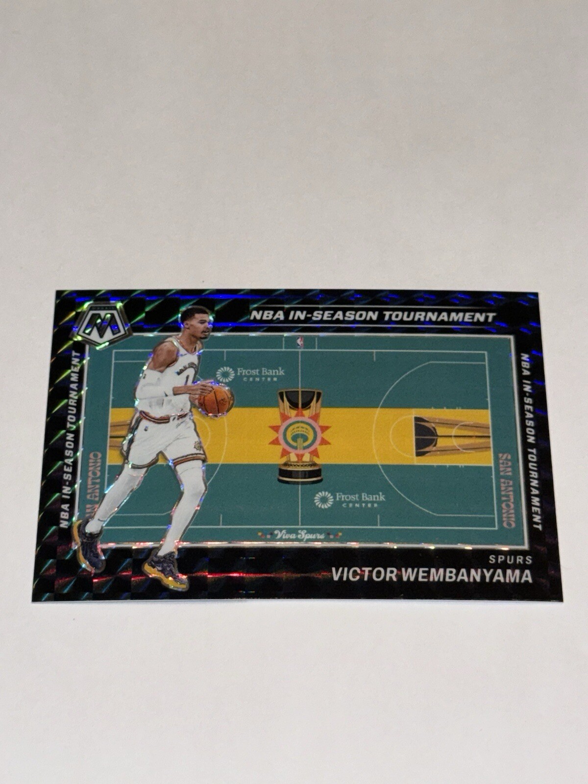 2023-24 Panini Mosaic Victor Wembanyama #9 NBA In-Season Tournament RC SP &929A