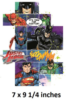 Justice League Wall Decal Peel Stick Art Room Decor DC Comics Wallpaper Sticker 