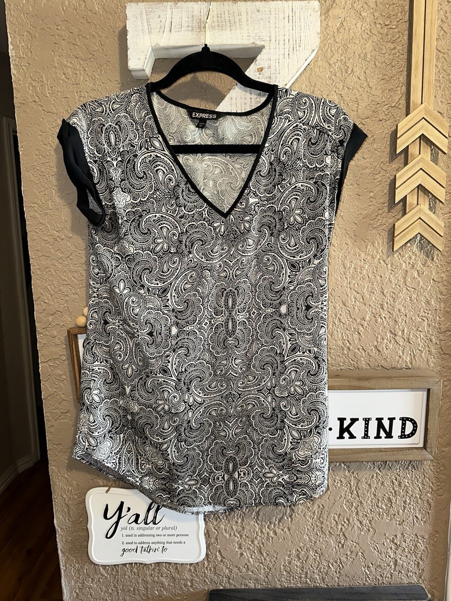 Blouse Femme Express - Taille XS - Style Boutonnage - Neuf Avec Petites Imperfections