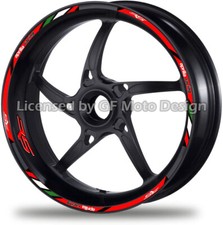 Stripes RS50 RS125 RS250 R Aprilia Racing RS Motorbike Wheel Decal Stickers /289