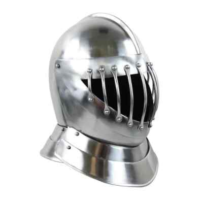Medieval Close Helmet European Armor Medieval Steel Mess Helmet